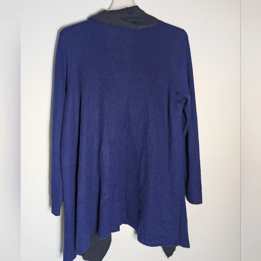 Eileen Fisher Womens Cardigan Organic Cotton Cashmere Mohair Quiet Luxury‎ 1X